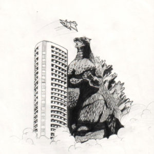 Godzilla In City