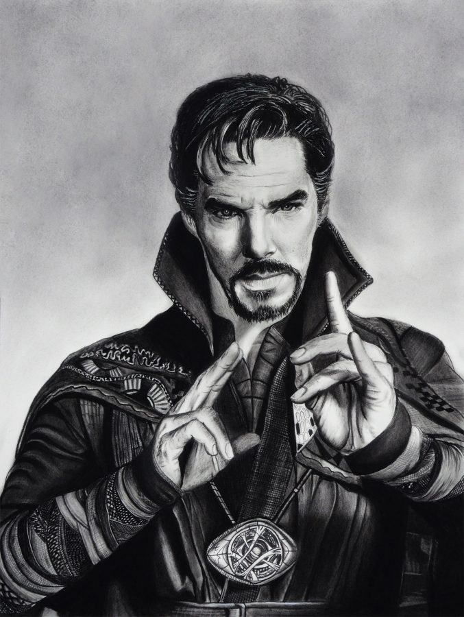 Doctor Strange - Blue Crayon